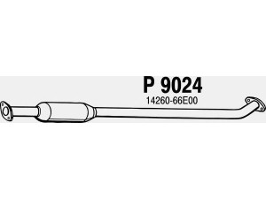 FENNO P9024 vidurinis duslintuvas 
 Išmetimo sistema -> Duslintuvas
1426-066E00, 1426-067B01