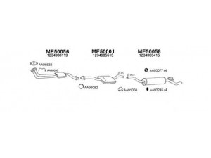 VENEPORTE 500144 išmetimo sistema 
 Išmetimo sistema -> Išmetimo sistema, visa