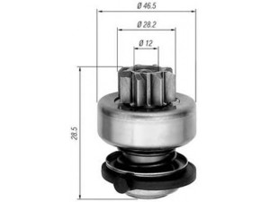 MAGNETI MARELLI 940113020281 krumpliaratis, starteris