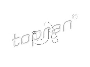 TOPRAN 301 433 radiatoriaus žarna 
 Aušinimo sistema -> Žarnelės/vamzdeliai/sujungimai -> Radiatoriaus žarnos
1 061 215, 1 085 687, 1 134 580
