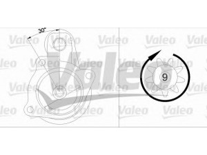VALEO 433313 starteris
