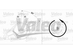 VALEO 455902 starteris 
 Elektros įranga -> Starterio sistema -> Starteris
31100-79610, 31100-79610L, 31100-79611