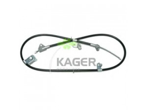 KAGER 19-6544 trosas, stovėjimo stabdys 
 Stabdžių sistema -> Valdymo svirtys/trosai
4642052070