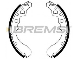 BREMSI GF0670 stabdžių trinkelių komplektas 
 Techninės priežiūros dalys -> Papildomas remontas
04495B2060, 04495B2060000, 04495B2170
