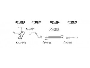 VENEPORTE 150452 išmetimo sistema