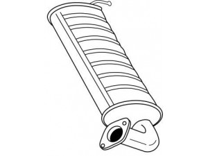 AKS DASIS SG70626 galinis duslintuvas