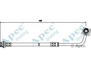 APEC braking HOS3526 stabdžių žarnelė
4797620