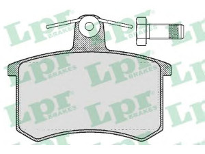 LPR 05P215 stabdžių trinkelių rinkinys, diskinis stabdys 
 Techninės priežiūros dalys -> Papildomas remontas
0005892650, 0060743565, 0060743578