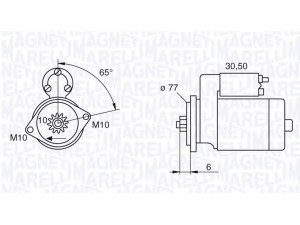 MAGNETI MARELLI 063522613010 starteris 
 Elektros įranga -> Starterio sistema -> Starteris
M2T56171, M2T56181, M2T56182, M2T56185