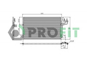 PROFIT PR 2537C1 kondensatorius, oro kondicionierius 
 Oro kondicionavimas -> Kondensatorius
1234248, 1335552, 1516838, 3M5H19710AA
