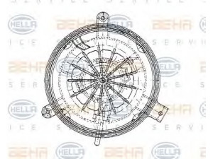 HELLA 8EW 009 159-251 vidaus pūtiklis 
 Šildymas / vėdinimas -> Orpūtė/dalys
201 820 08 42, 201 820 45 42, A 201 820 08 42