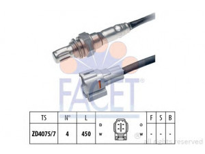 FACET 10.8092 lambda jutiklis 
 Variklis -> Variklio elektra
71747243