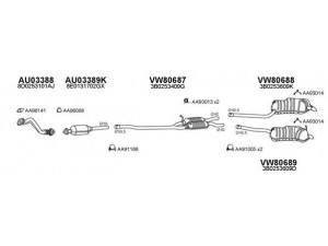 VENEPORTE 800453 išmetimo sistema 
 Išmetimo sistema -> Išmetimo sistema, visa