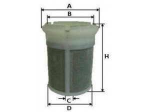 UNIFLUX FILTERS XA779 oro filtras