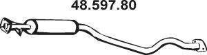 EBERSPÄCHER 48.597.80 vidurinis duslintuvas 
 Išmetimo sistema -> Duslintuvas
96182255, 96283770