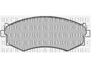 BORG & BECK BBP1240 stabdžių trinkelių rinkinys, diskinis stabdys 
 Techninės priežiūros dalys -> Papildomas remontas
45022SH3A02, 41060-G8190, 410600E591