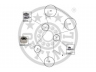 OPTIMAL SK-1707 paskirstymo diržo komplektas 
 Techninės priežiūros dalys -> Papildomas remontas
M618062, 30777407, 30777528