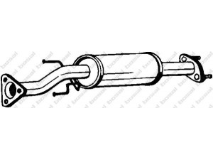 BOSAL 163-159 vidurinis duslintuvas 
 Išmetimo sistema -> Duslintuvas
18220-S50-E11