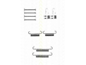 TRISCAN 8105 152560 priedų komplektas, stovėjimo stabdžių trinkelės 
 Stabdžių sistema -> Rankinis stabdys