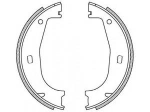 OPEN PARTS BSA2155.00 stabdžių trinkelių komplektas 
 Techninės priežiūros dalys -> Papildomas remontas
34411160729, 34411160924, 34416761289