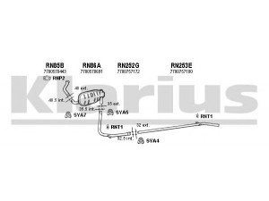 KLARIUS 720083U išmetimo sistema 
 Išmetimo sistema -> Išmetimo sistema, visa