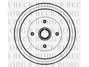 BORG & BECK BBR7003 stabdžių būgnas 
 Stabdžių sistema -> Būgninis stabdys -> Stabdžių būgnas
431501615, 431501615A, 443501615
