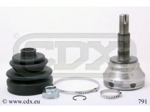 CDX 791 jungčių komplektas, kardaninis velenas 
 Ratų pavara -> Sujungimai/komplektas