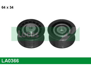 LUCAS ENGINE DRIVE LA0366 įtempiklio skriemulys, V formos rumbuotas diržas 
 Diržinė pavara -> V formos rumbuotas diržas/komplektas -> Įtempiklio skriemulys
1202000470, A1202000470