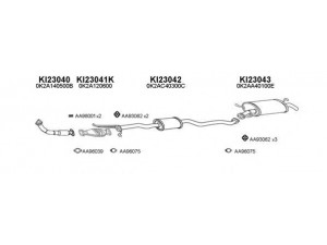VENEPORTE 230012 išmetimo sistema