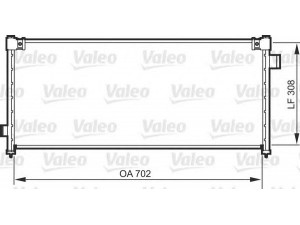 VALEO 818101 kondensatorius, oro kondicionierius 
 Oro kondicionavimas -> Kondensatorius
73210-AC050, 73210AC050