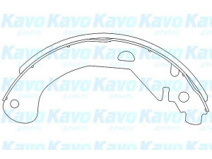 KAVO PARTS KBS-1404 stabdžių trinkelių komplektas 
 Techninės priežiūros dalys -> Papildomas remontas
10366478