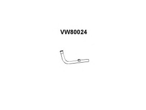 VENEPORTE VW80024 išleidimo kolektorius 
 Išmetimo sistema -> Išmetimo vamzdžiai
861253091B, 861253101F, 861253101M