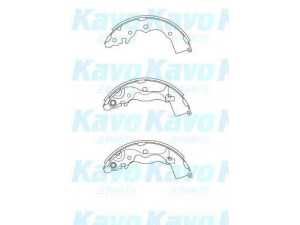 KAVO PARTS BS-4410 stabdžių trinkelių komplektas 
 Techninės priežiūros dalys -> Papildomas remontas
583051GA00