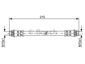 BOSCH 1 987 481 268 stabdžių žarnelė 
 Stabdžių sistema -> Stabdžių žarnelės
46211 00Q0C, 46211 00QAA