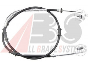 A.B.S. K19003 trosas, stovėjimo stabdys 
 Stabdžių sistema -> Valdymo svirtys/trosai
51868725, 51882836