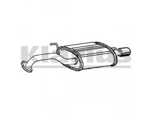 KLARIUS 230542 galinis duslintuvas 
 Išmetimo sistema -> Duslintuvas
2870029050, 2870029051, 2870029052