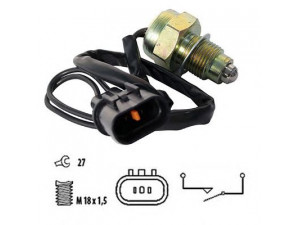 HOFFER 3600079 jungiklis, atbulinės eigos žibintas 
 Elektros įranga -> Šviesų jungikliai/relės/valdymas -> Šviesų jungiklis/svirtis
225762, 8614A095, 225762, 225762