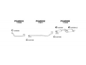 VENEPORTE 450435 išmetimo sistema