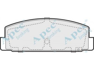 APEC braking PAD1090 stabdžių trinkelių rinkinys, diskinis stabdys 
 Techninės priežiūros dalys -> Papildomas remontas
FB712628ZA, GEYC2643Z, GEYC2643ZA