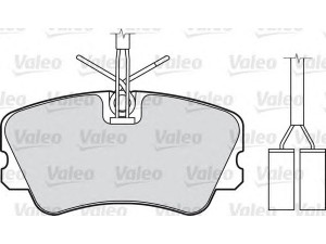 VALEO 598008 stabdžių trinkelių rinkinys, diskinis stabdys 
 Techninės priežiūros dalys -> Papildomas remontas
0005893947, 0060765019, 5893947