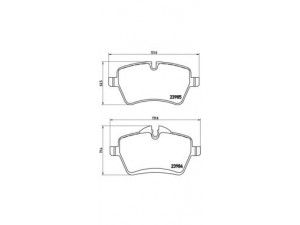 BREMBO P 06 051 stabdžių trinkelių rinkinys, diskinis stabdys 
 Techninės priežiūros dalys -> Papildomas remontas
34116770251, 34116778320, 34116798469