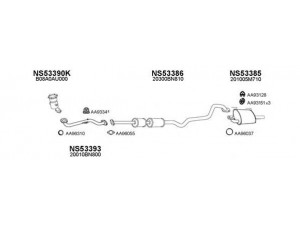 VENEPORTE 530127 išmetimo sistema 
 Išmetimo sistema -> Išmetimo sistema, visa