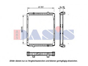 AKS DASIS 390011N radiatorius, variklio aušinimas 
 Aušinimo sistema -> Radiatorius/alyvos aušintuvas -> Radiatorius/dalys
5010315639