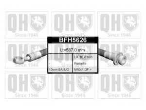 QUINTON HAZELL BFH5626 stabdžių žarnelė 
 Stabdžių sistema -> Stabdžių žarnelės
MR334054