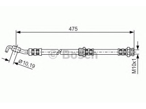 BOSCH 1 987 476 902 stabdžių žarnelė 
 Stabdžių sistema -> Stabdžių žarnelės
E8B22282A, KK15143980, D001-43-980