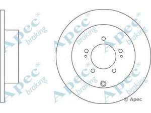 APEC braking DSK2697 stabdžių diskas 
 Dviratė transporto priemonės -> Stabdžių sistema -> Stabdžių diskai / priedai
4246.62, 4249.61, 4615A035, 4246.62