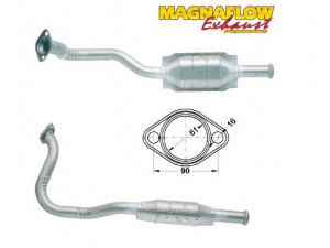 MAGNAFLOW 86364D katalizatoriaus keitiklis 
 Išmetimo sistema -> Katalizatoriaus keitiklis
7700312051