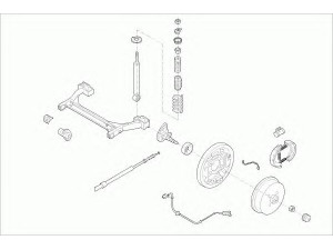 LEMFÖRDER VW-PASSA-RL013 vairavimo mechanizmas; rato pakaba 
 Ašies montavimas/vairavimo mechanizmas/ratai -> Prekių paieška pagal schemą