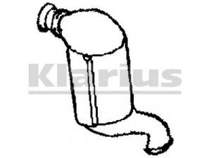 KLARIUS 321488 katalizatoriaus keitiklis 
 Išmetimo sistema -> Katalizatoriaus keitiklis
1684900410, 1684901619, 1684901819