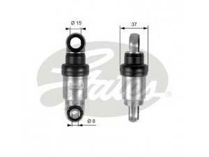 GATES T39097 vibracijos slopintuvas, V formos rumbuotas diržas 
 Diržinė pavara -> V formos rumbuotas diržas/komplektas -> Vibracijos slopintuvas
11282243510, 11282244424, 11282246769